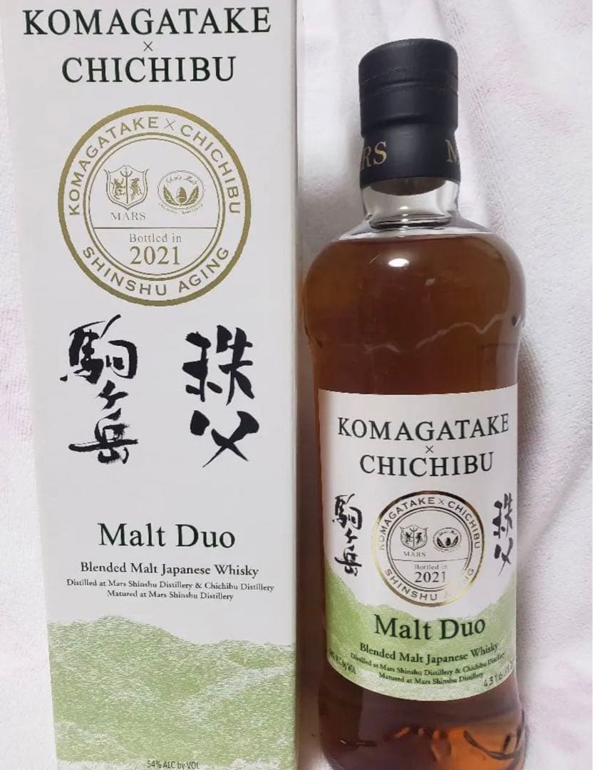 マルスウイスキー 駒ヶ岳×秩父 ブレンデッドモルトジャパニーズ