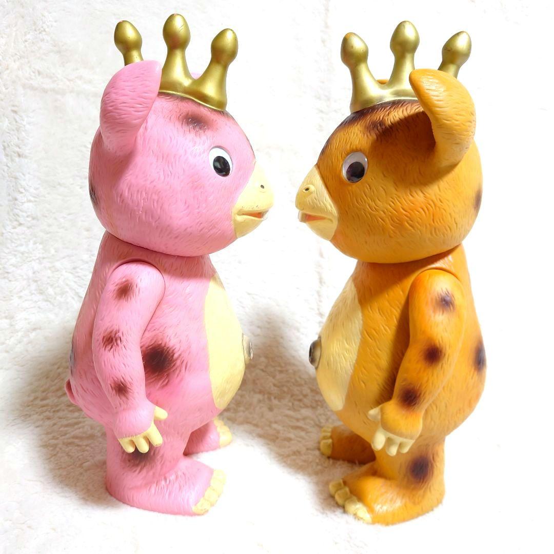 マ*ー様 快獣 ジャイアント ブースカ ソフビ イヌクマ製 円谷プロ 2個セット