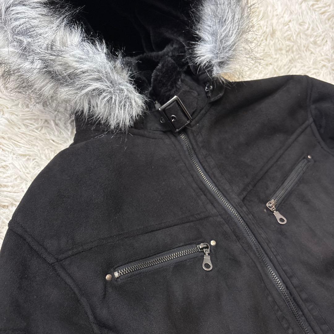 ジャケット・アウター 00s y2k ROUSHATTE fur mouton suede LL