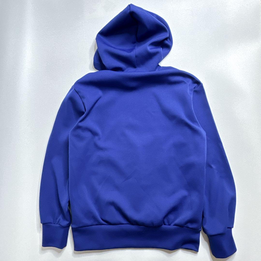 プレイコムデギャルソン　ハートロゴワッペン　パーカー　ブルー　M