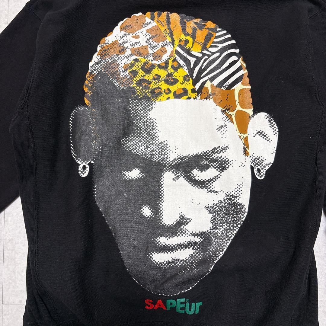 ⭐人気商品⭐サプール ロッドマン コラボ パーカー サファリ L 黒