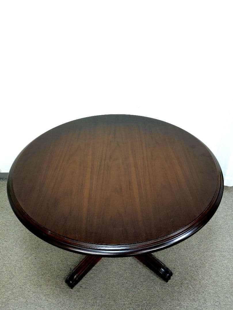 カリモク コロニアル 円形 ダイニングテーブル 円卓 コロニアルシリーズ