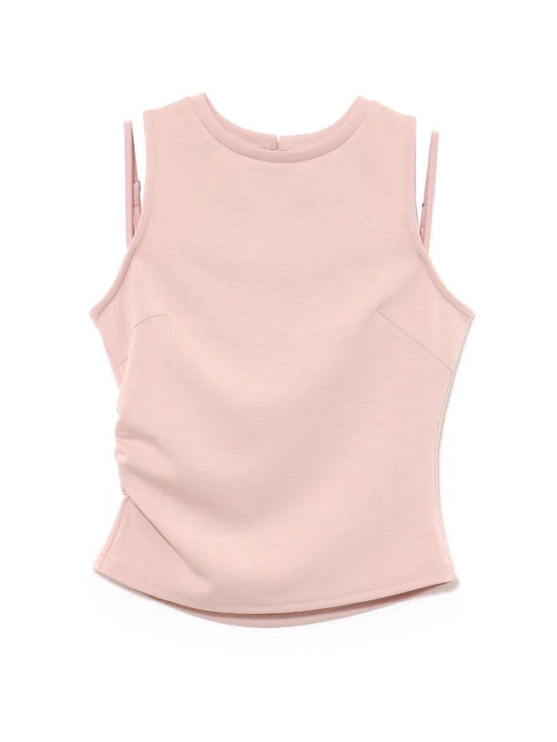 トップス ANDMARY Heart point tops pink