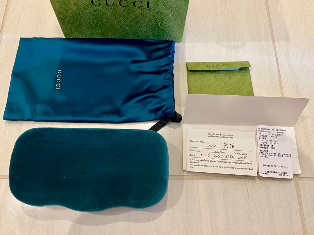 GUCCI グッチ サングラス 椎名林檎 着用モデル ユニセックス 新品 正規