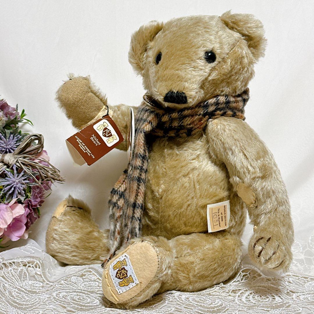 Pandra 様❤️レア❤️タグ付き‼️ハウスオブニスベット　ビンテージテディベア