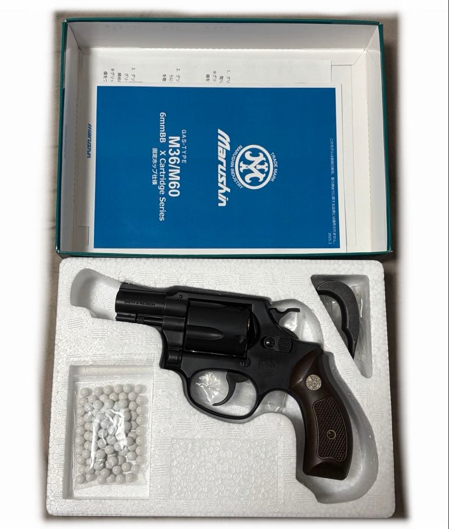 コ*ク様 マルシン　m36 チーフスペシャル　マットブラックABS　2インチ