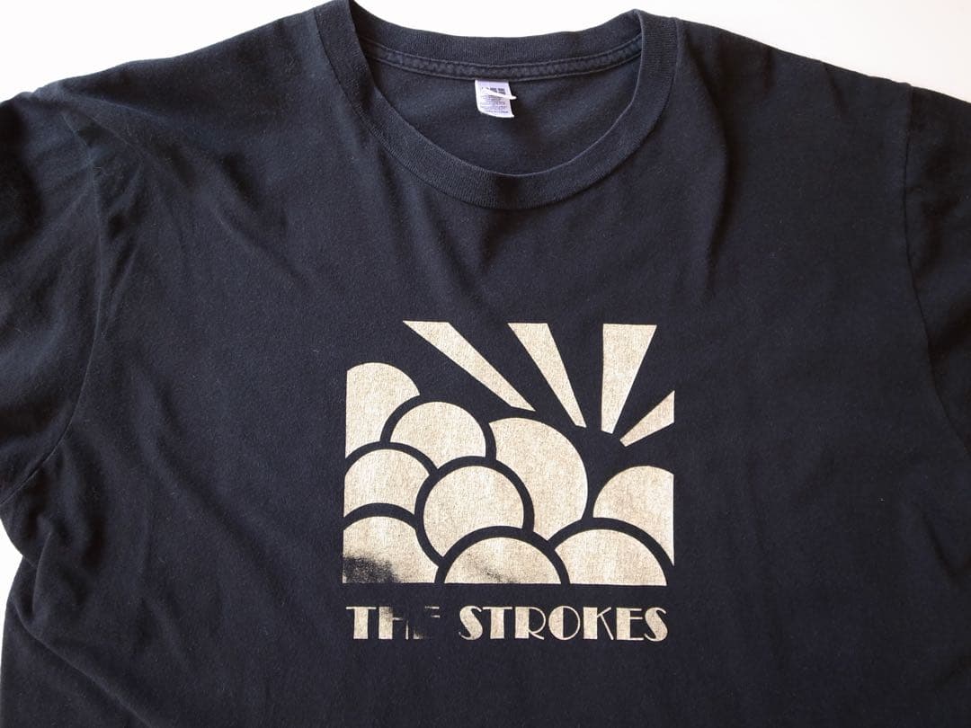 良品 ビンテージ ストロークス THE STROKES ロックTシャツ バンドT