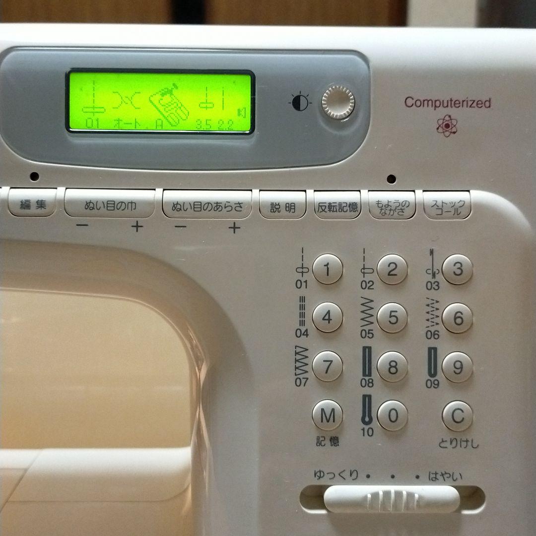ミシン本体 ジャノメ メモリークラフト5100