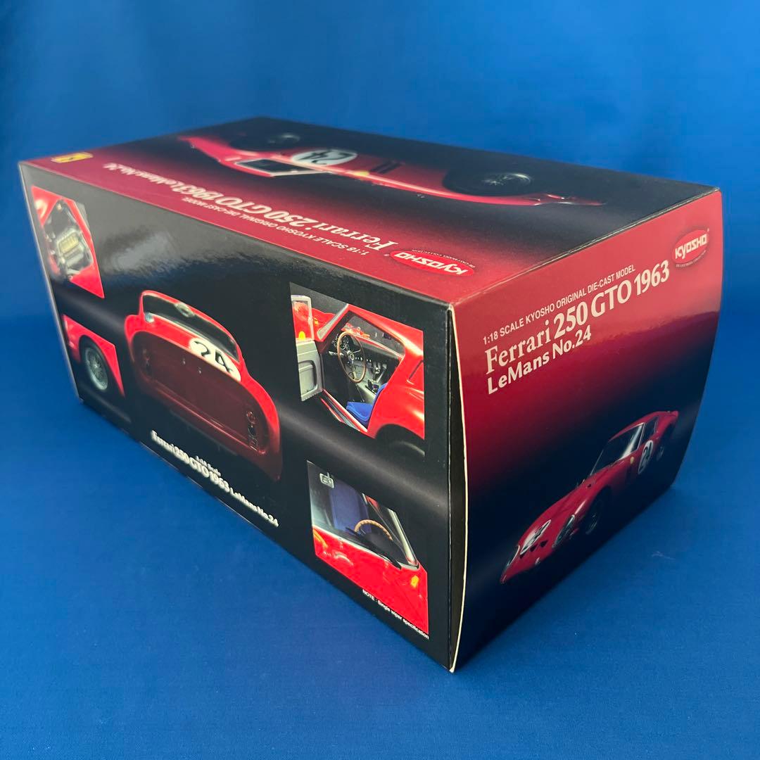 京商　1/18 フェラーリ 250 GTO 1963 ルマン #24