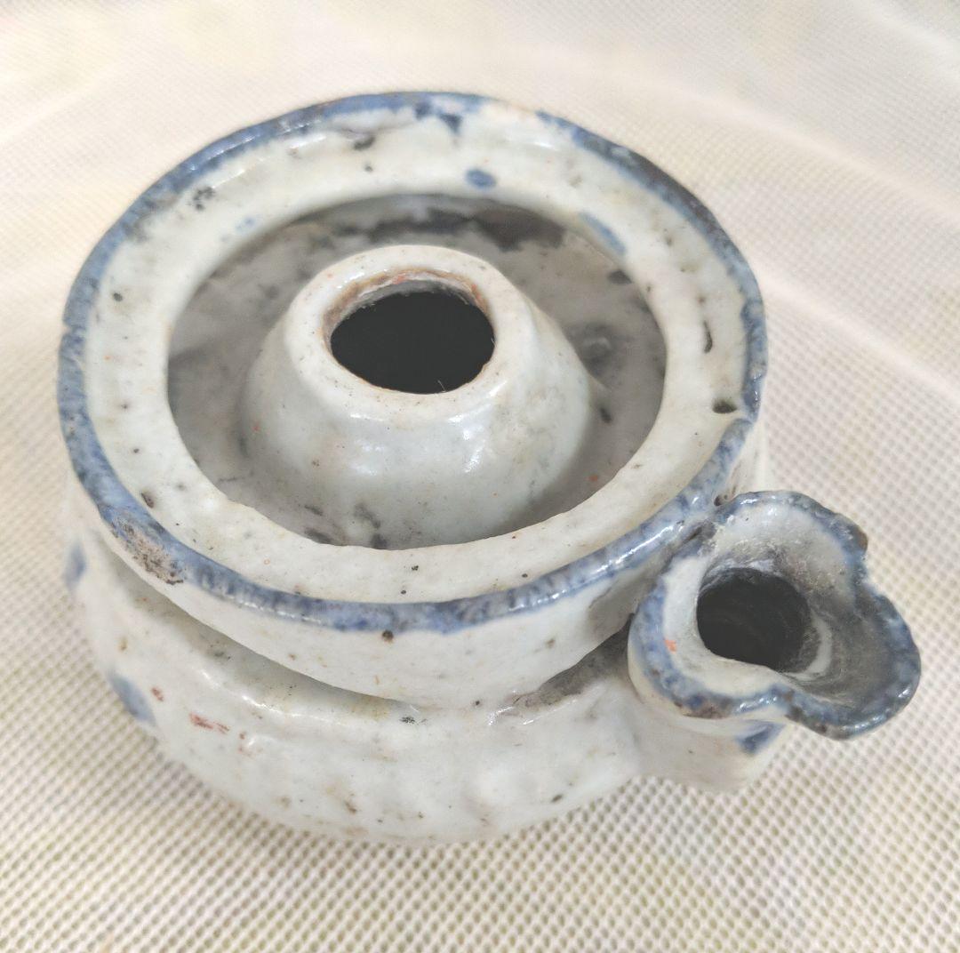 明〜清朝の水滴 古陶磁 釜定蝋印あり