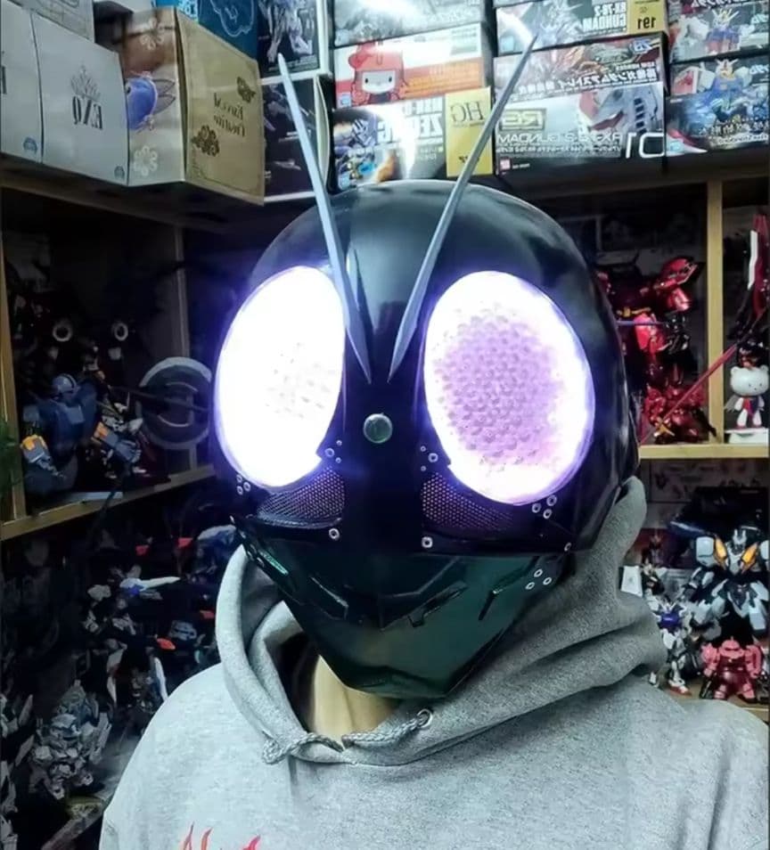 仮面ライダー1号 1/1マスク シン仮面ライダー 特撮 アトラク コスプレ