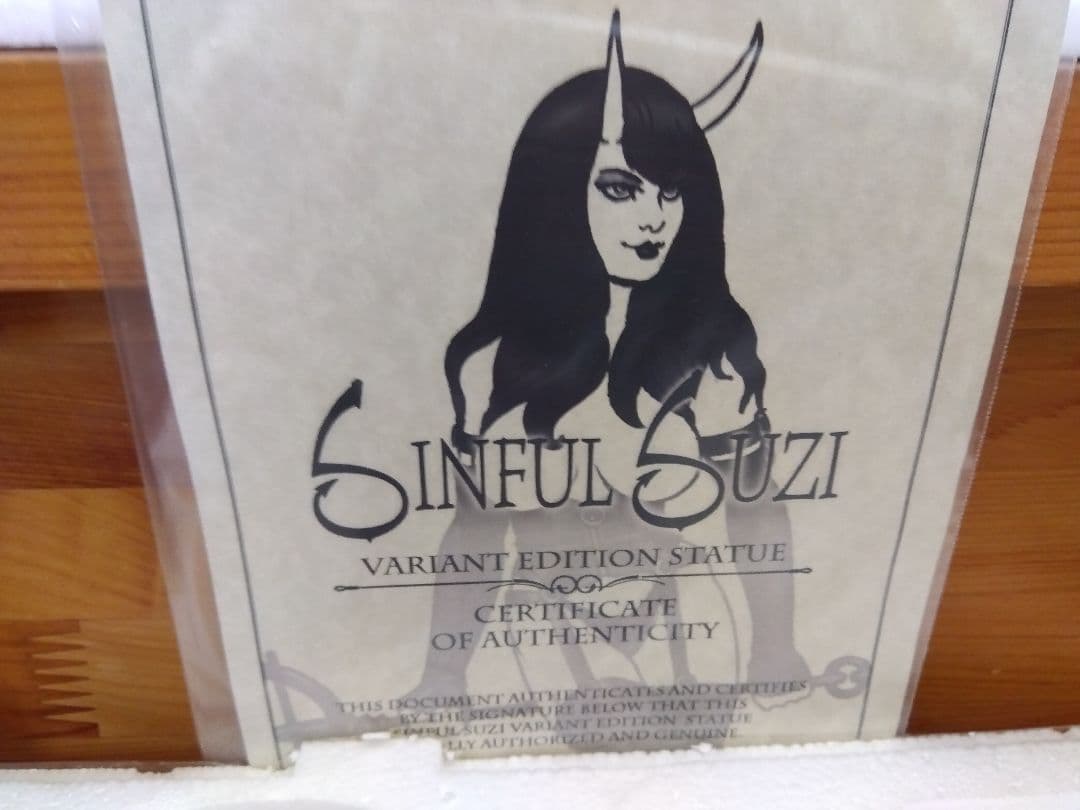 ●シンフルスージー スタチュー ジョセフマイケル ムーア アメコミ フィギュア