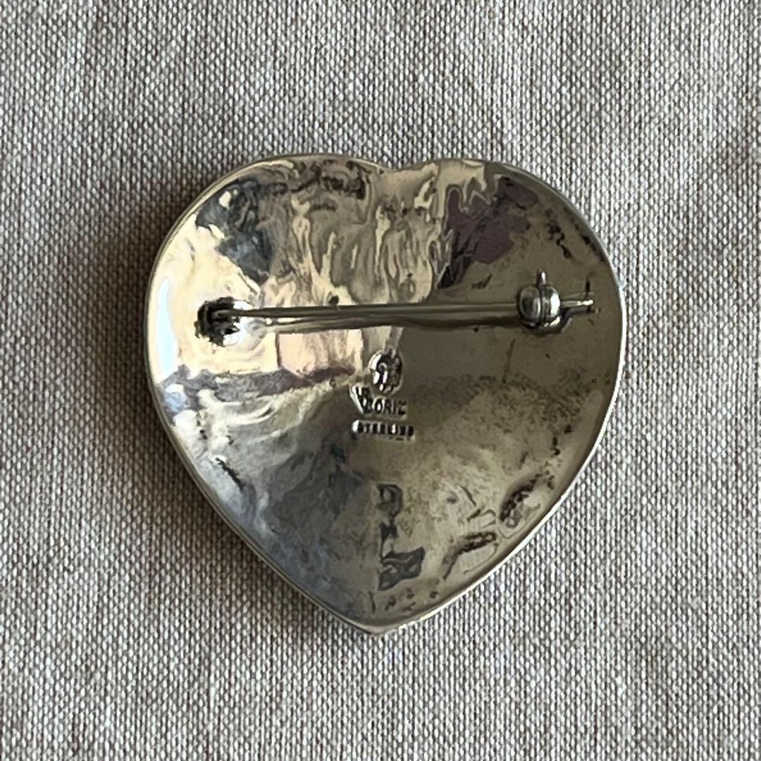 HARPO ハートブローチ ナバホ インディアンジュエリー シルバー