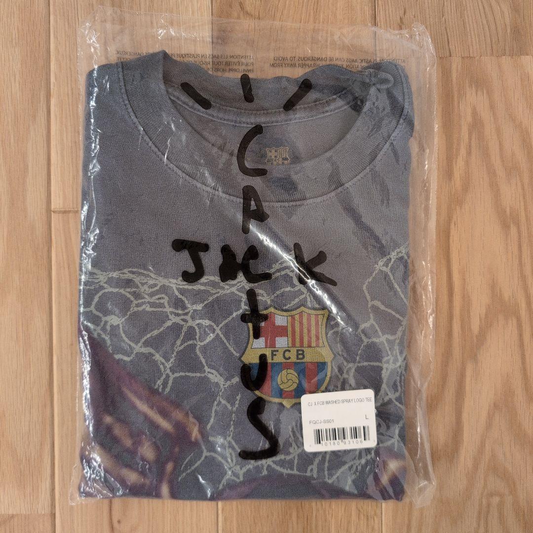 Travis Scott着用 FCバルセロナ 限定コラボTシャツ L - メルカリ
