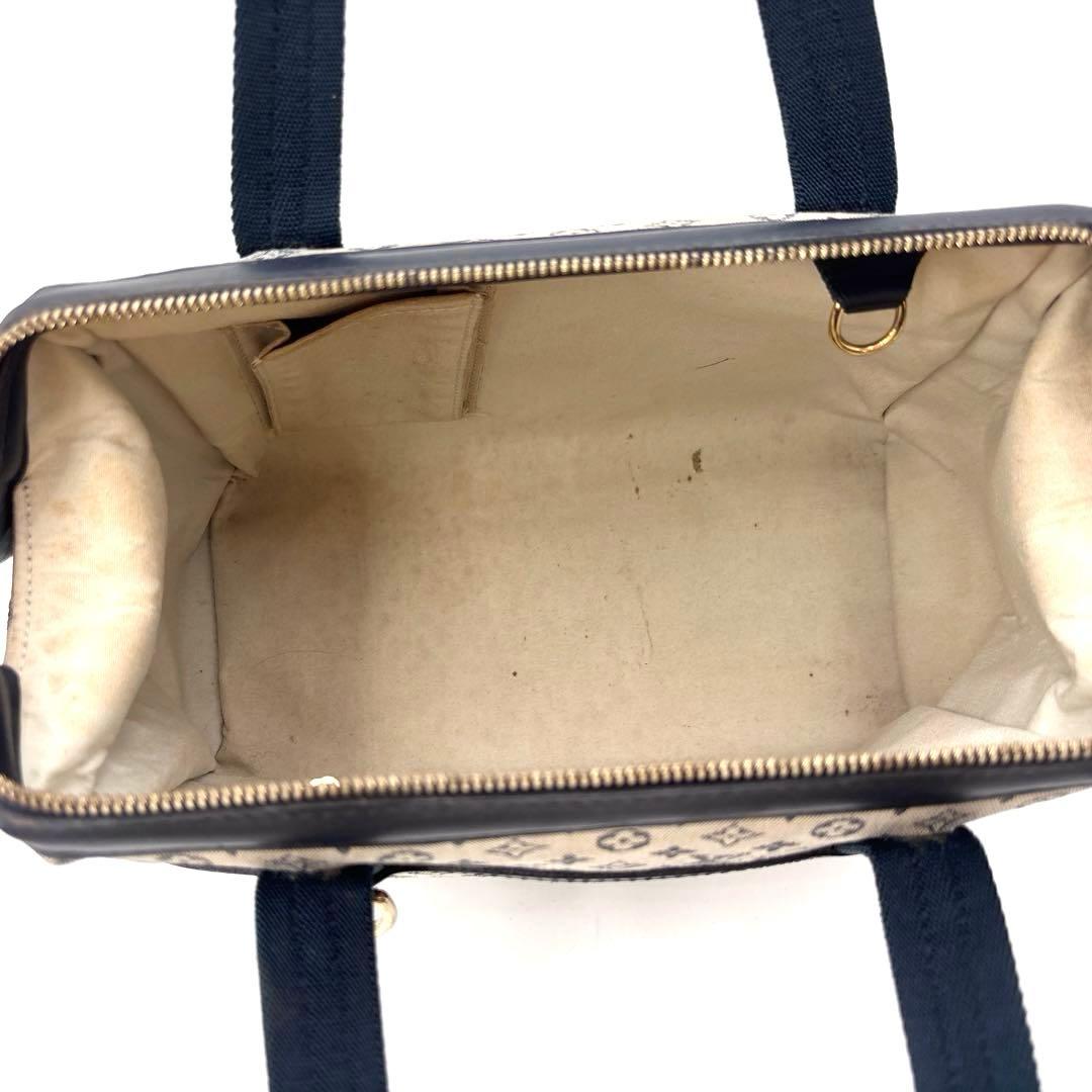 ルイ・ヴィトン モノグラムミニ M92214 ジョセフィーヌPM ブルー 青