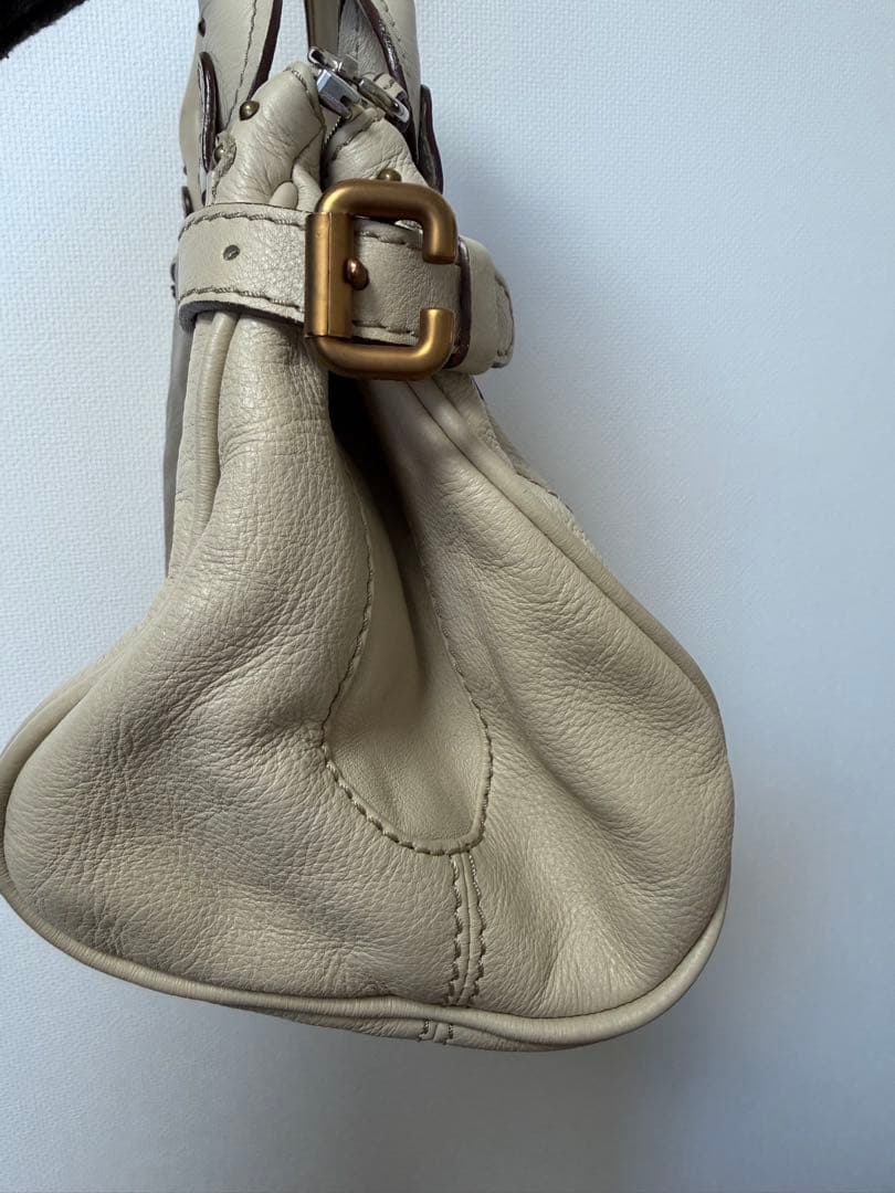 Chloé ライトベージュ ハンドバッグ 保存袋付き