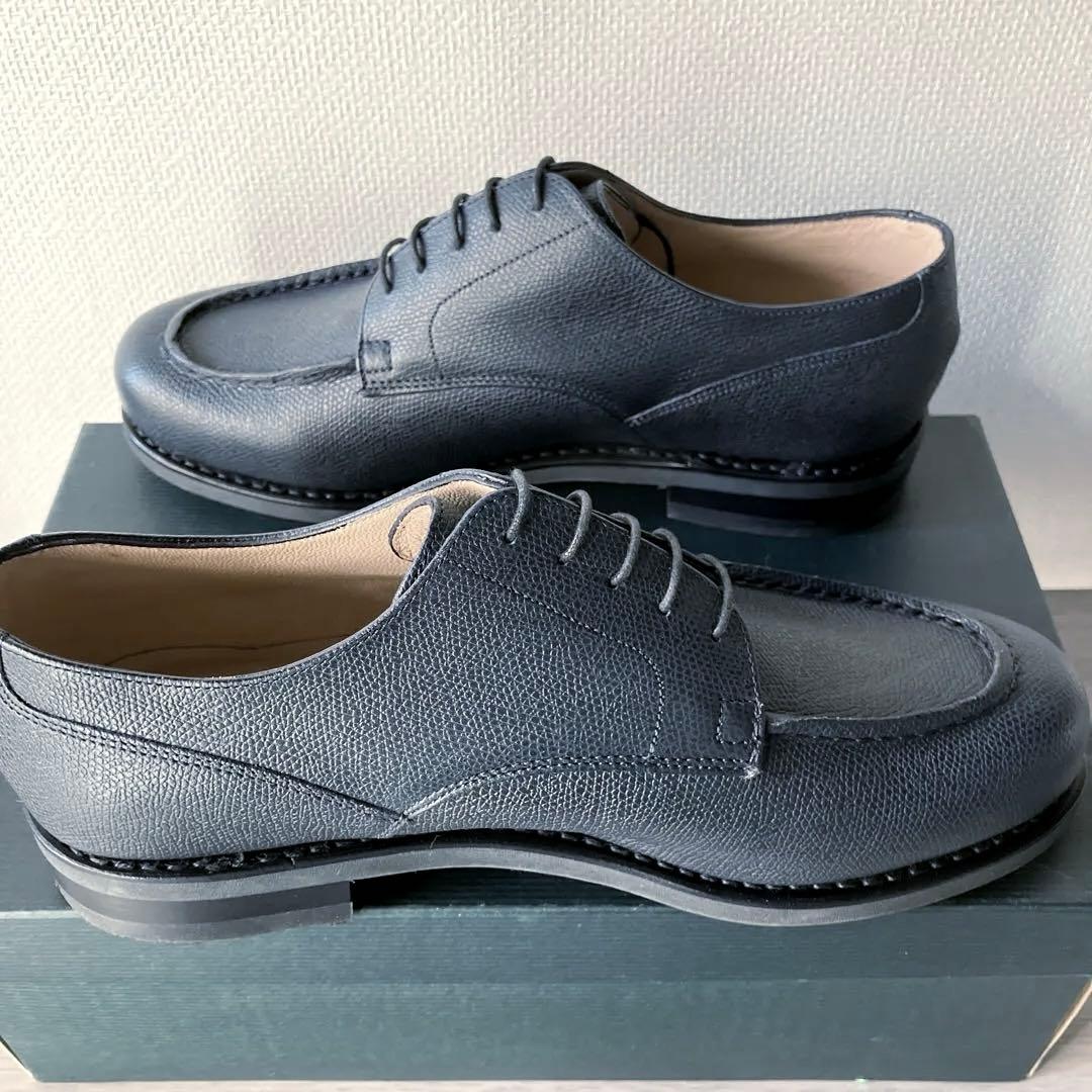 【未使用】パラブーツ シャンボード ネイビー グレインカーフ 7.5（26cm）