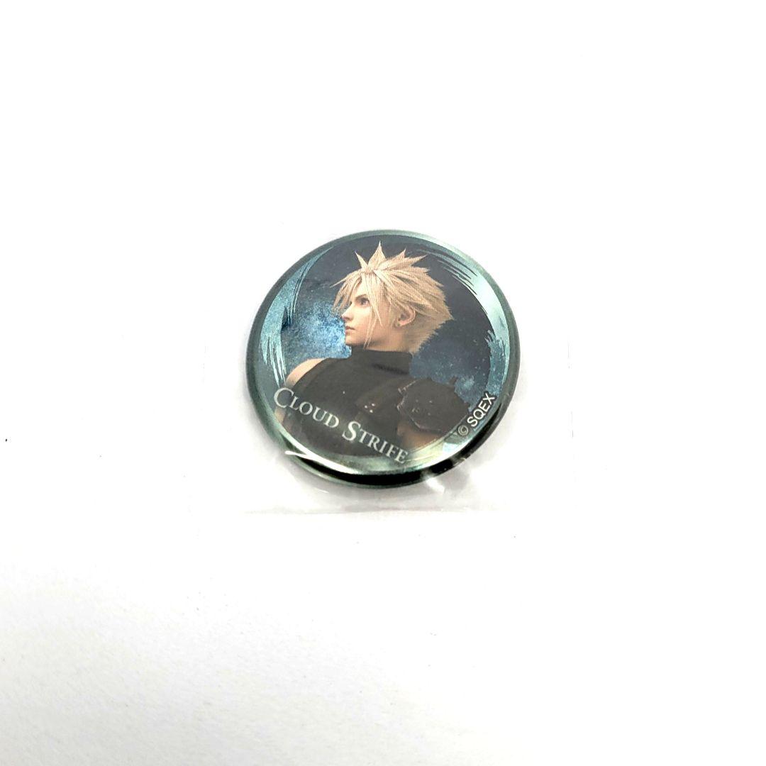 FF7 ファイナルファンタジー7 メタリック缶バッジ グッズ クラウド