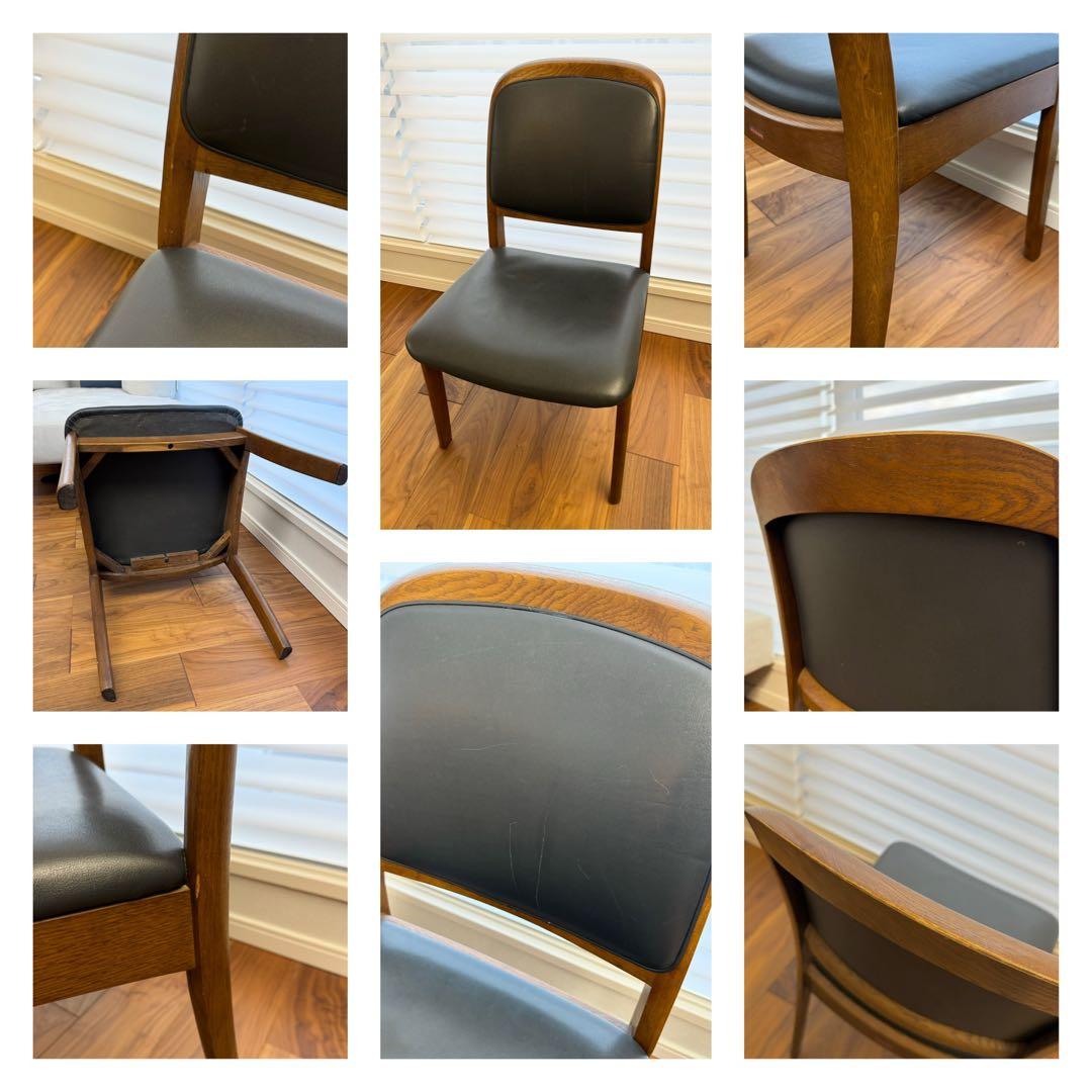 【天板再塗装】sihrakawa ダイニングテーブルセット