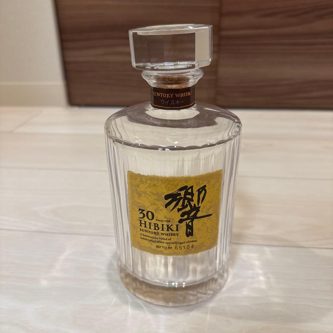 響30年 カラ瓶 サントリー 響30年 HIBIKI 空き瓶 箱付き 響 30