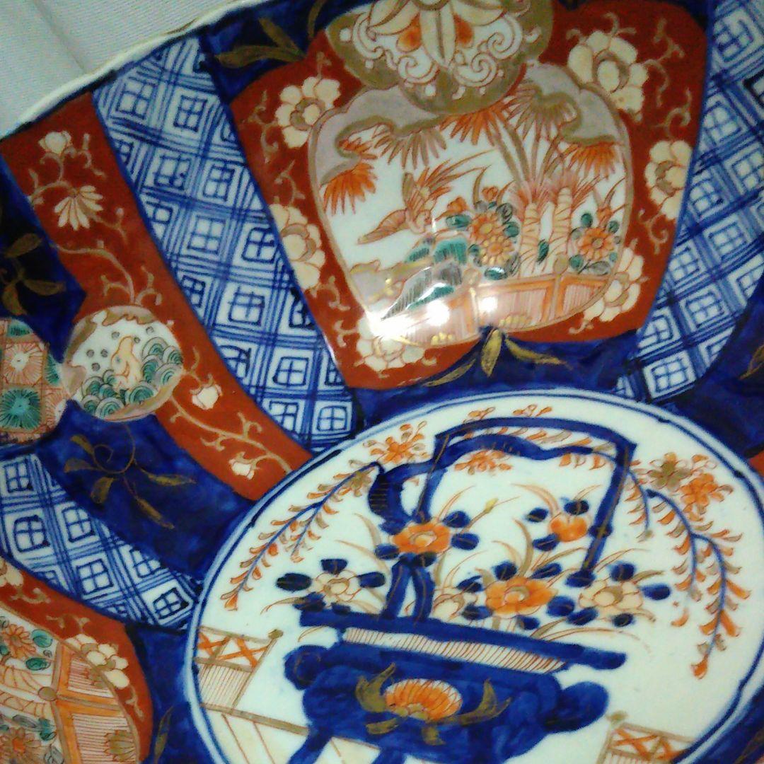 骨董品  古伊万里金襴手 大鉢