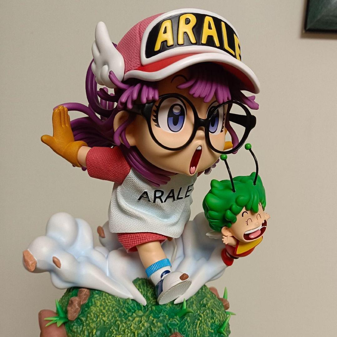 Dr.スランプ アラレちゃん 走る ガレージキット 塗装済み完成品 フィギュア