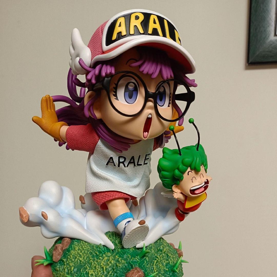 Dr.スランプ アラレちゃん 走る ガレージキット 塗装済み完成品 フィギュア