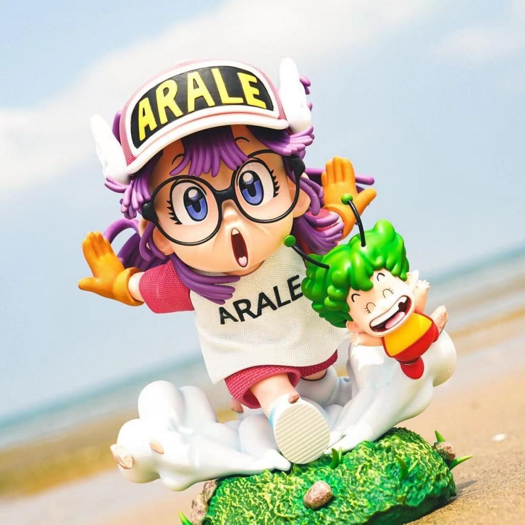 Dr.スランプ アラレちゃん 走る ガレージキット 塗装済み完成品 フィギュア