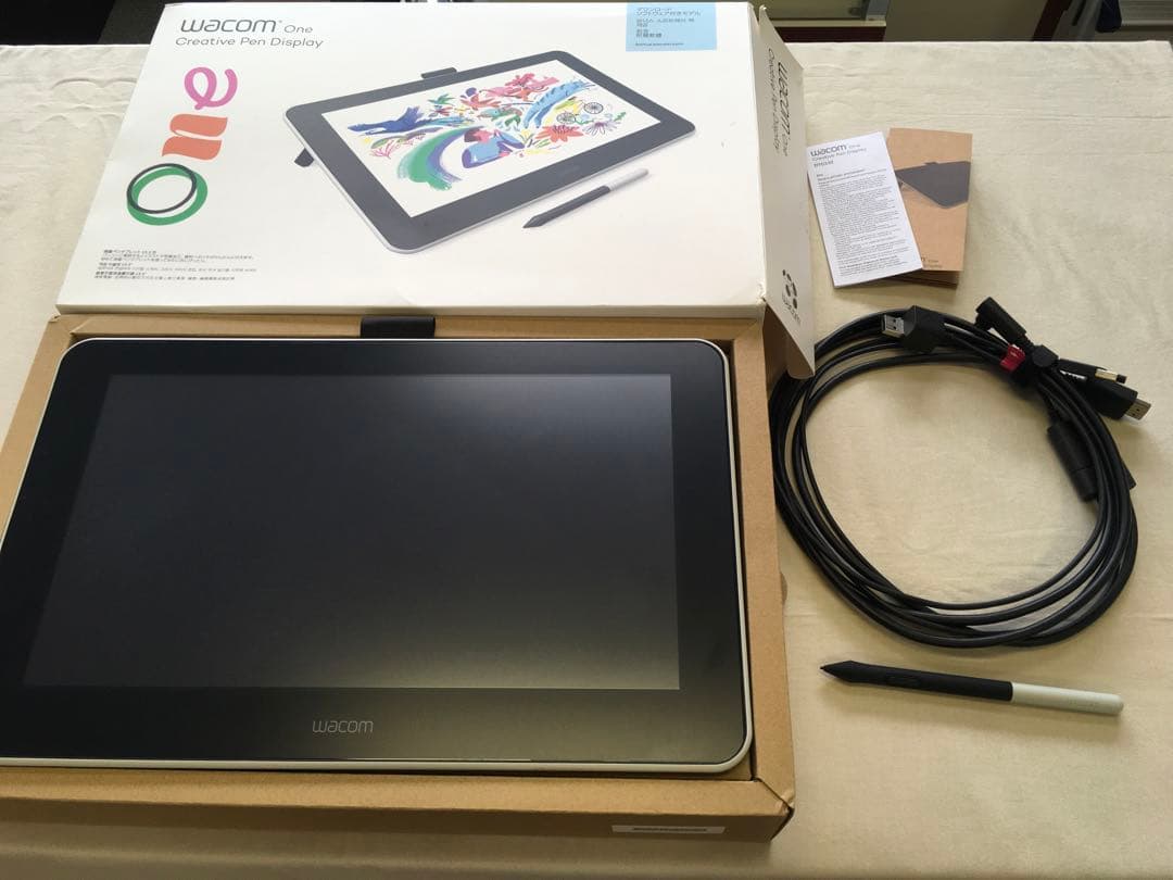 wacom one DTC133 液晶ペンタブレット電源アダプターなし