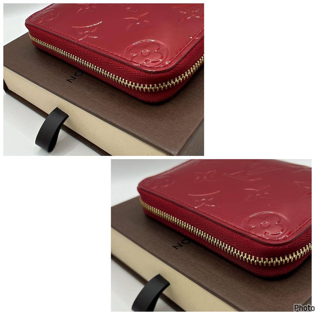 ルイヴィトン　ヴェルニ　パース　レッド　赤