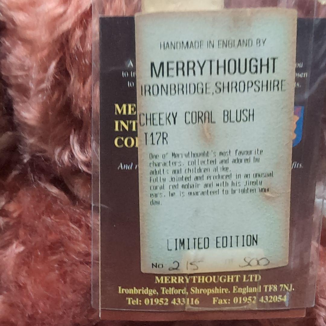 メリーソート　チーキー　コーラルブラッシュ 17インチ　（1998年）