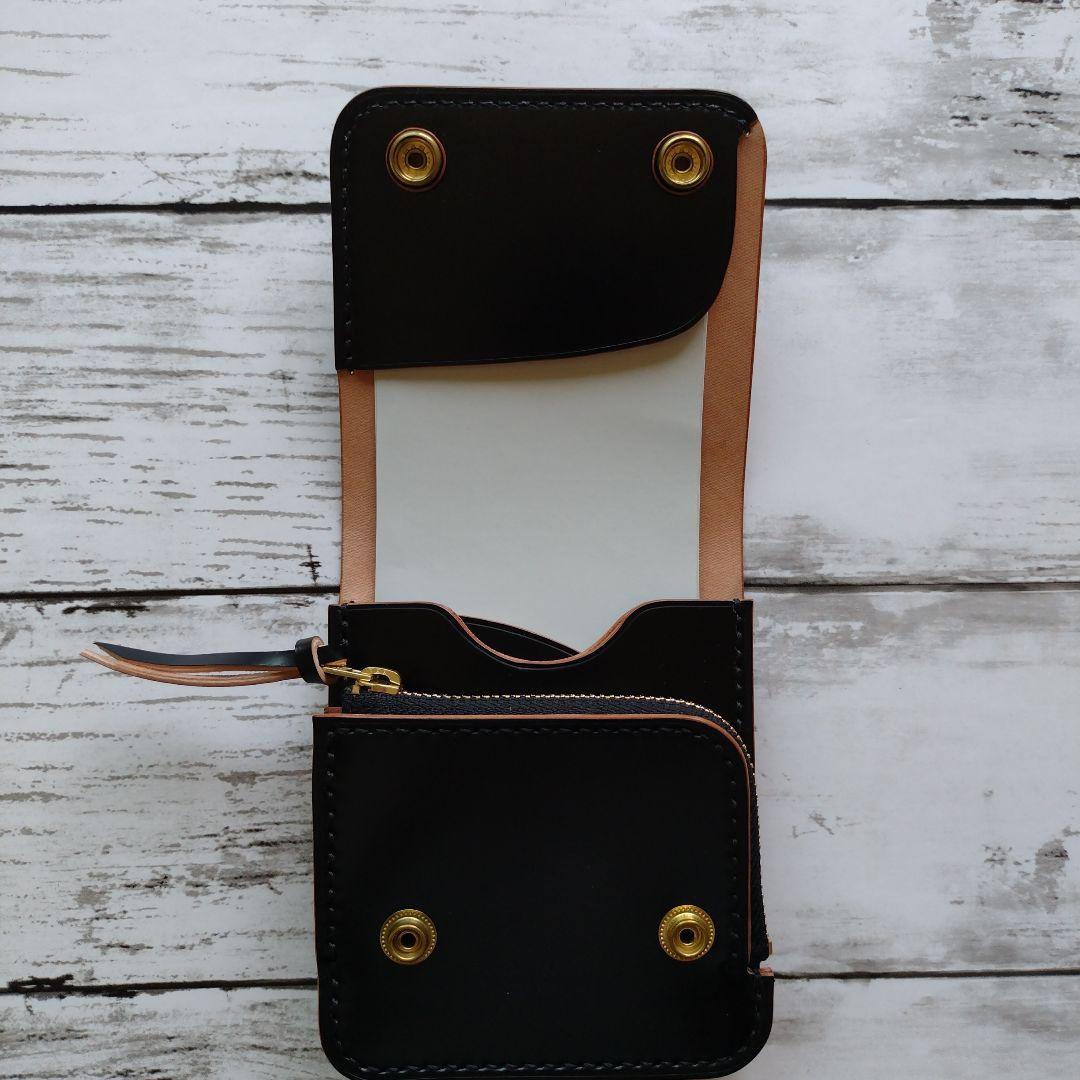 訳あり　総コードバン　ショートトラッカー　ウォレット