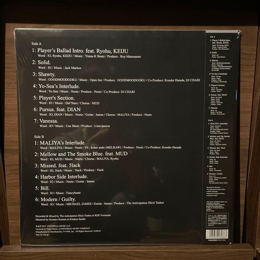 io Player's Ballad レコード　限定　新品 新品未開封 未使用