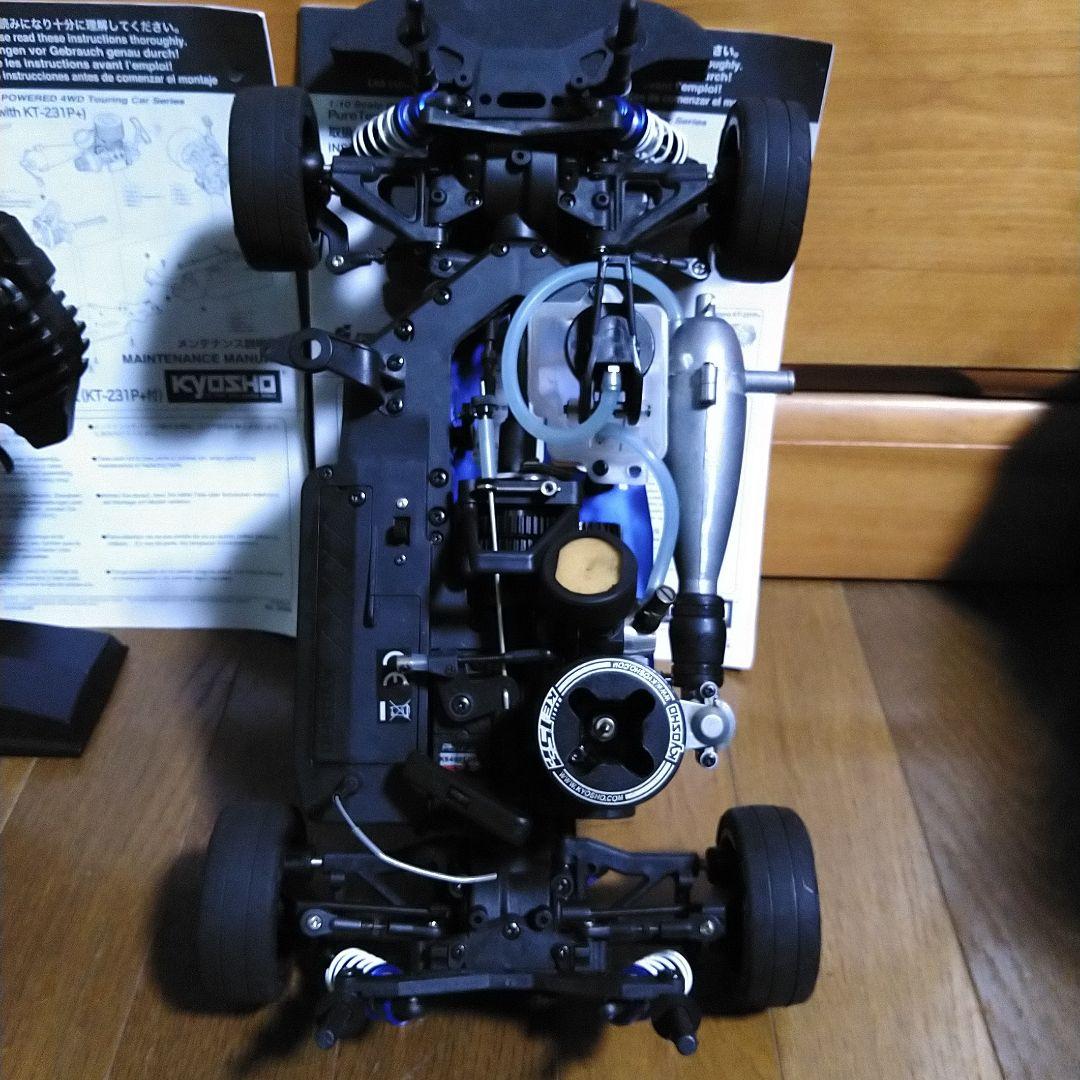 Kyosho Audi R8 レッド ラジコンカー エンジンカー fw-06