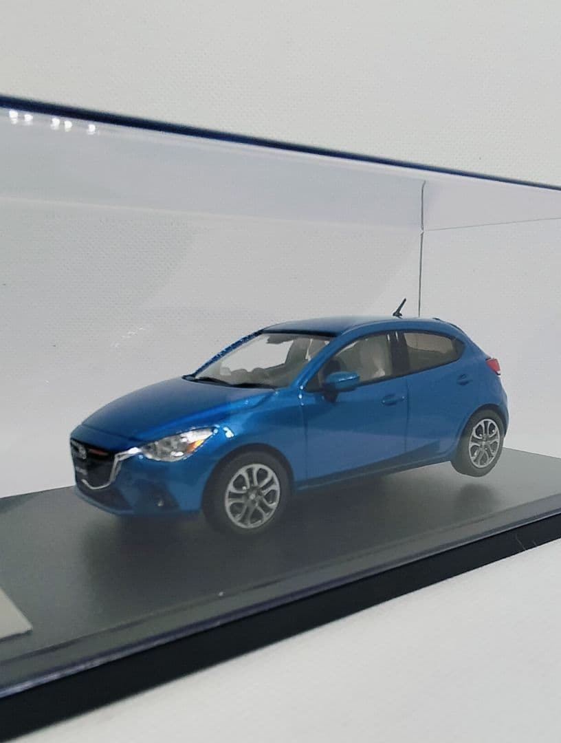 《Mazdaデミオ》メーカー 特注1/43【超レアカラー】ダイナミックブルー新品
