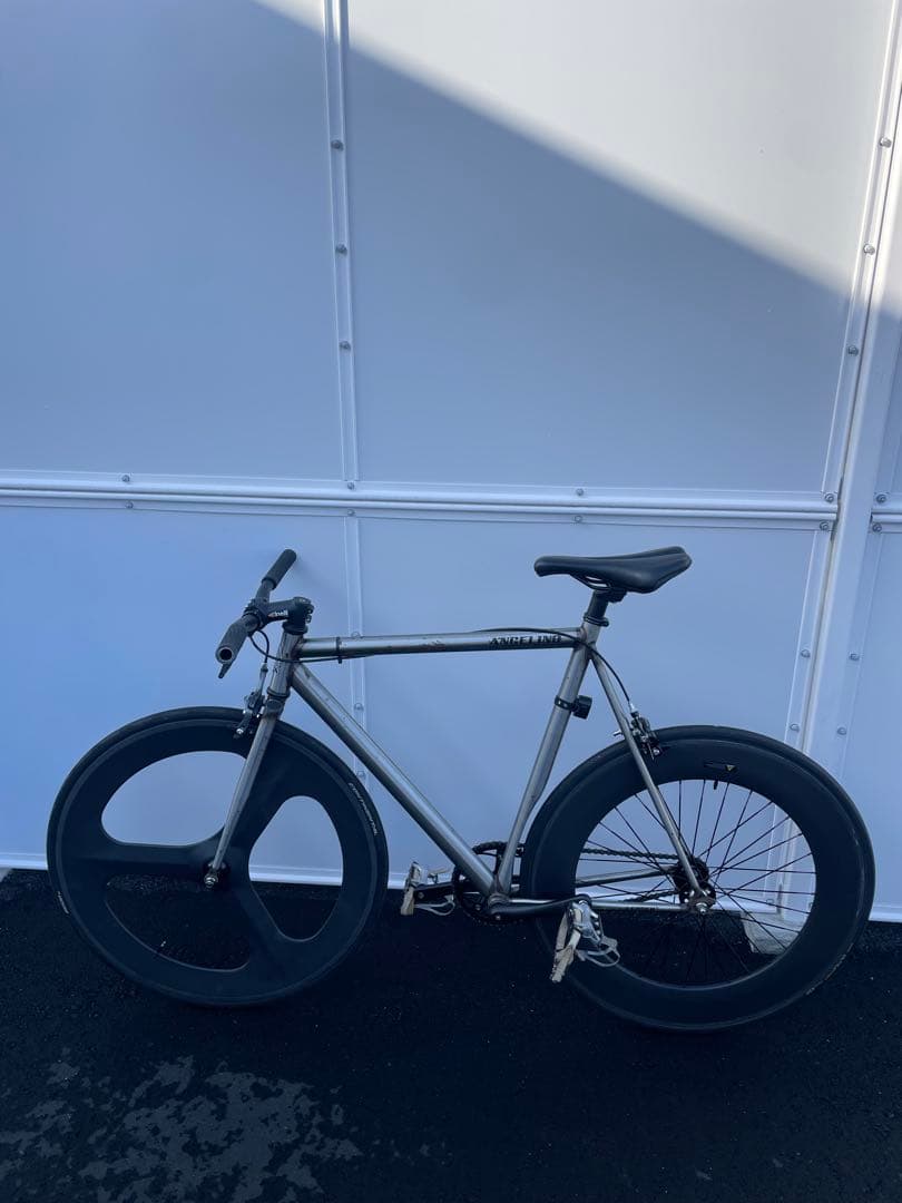 ピストバイク用カーボンホイール 前後セット 新品未開封