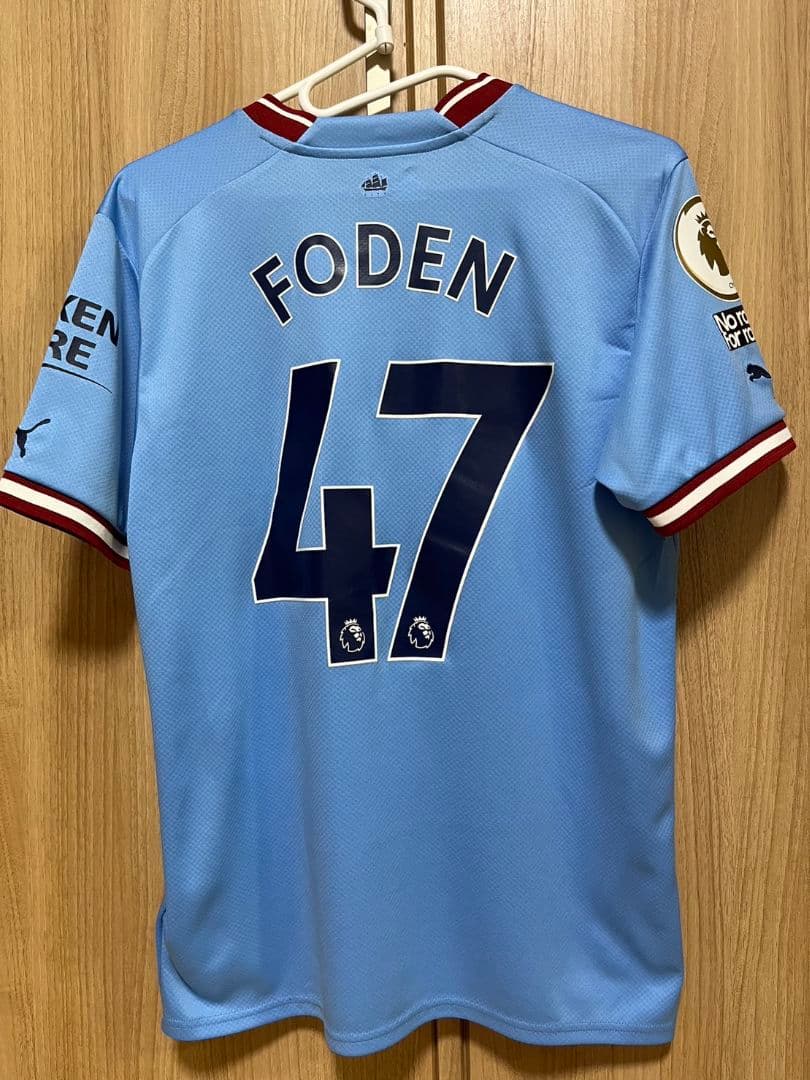 フォーデン Foden #47 ユニフォーム Mサイズ マンチェスターシティ Phil Foden