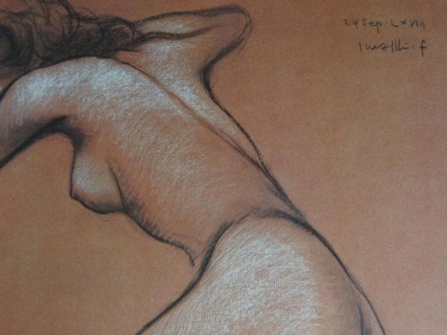 古澤岩美、【9】、超希少な1969年2000部限定、大判額装用画集より