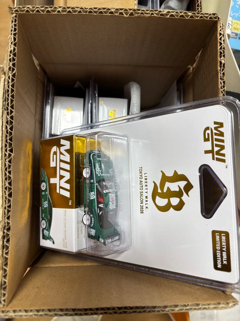 48台 MINI GT 日産 180sx LBWK 東京オートサロン 限定