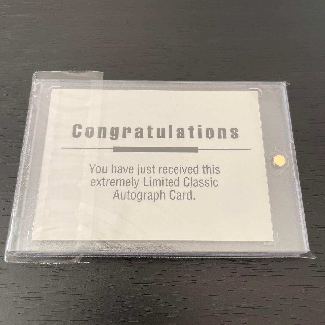 muhammad ali モハメド アリ 直筆サインカード　世界2500枚限定