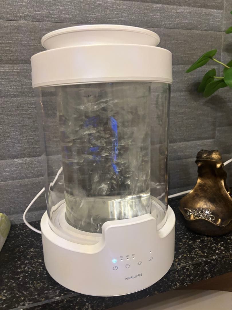 NIPLIFE 加湿器URURA置き型 3L スチーム式