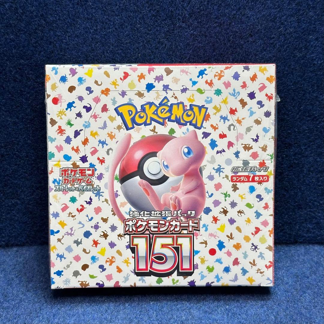 ポケモンカード 151 シュリンク付き 新品未開封