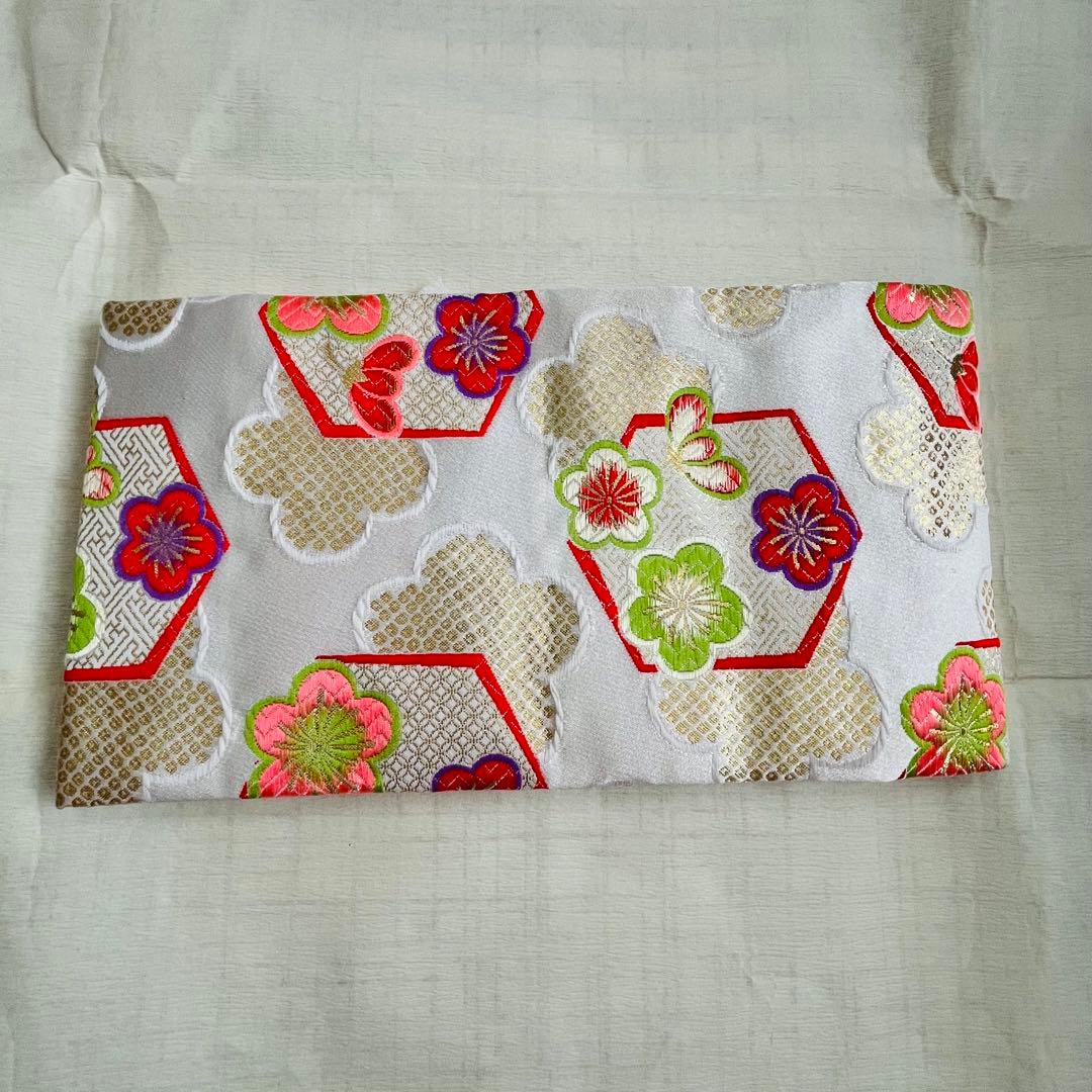 【美品】七五三　7歳セット　結び帯　草履　バッグ　ハコセコセット