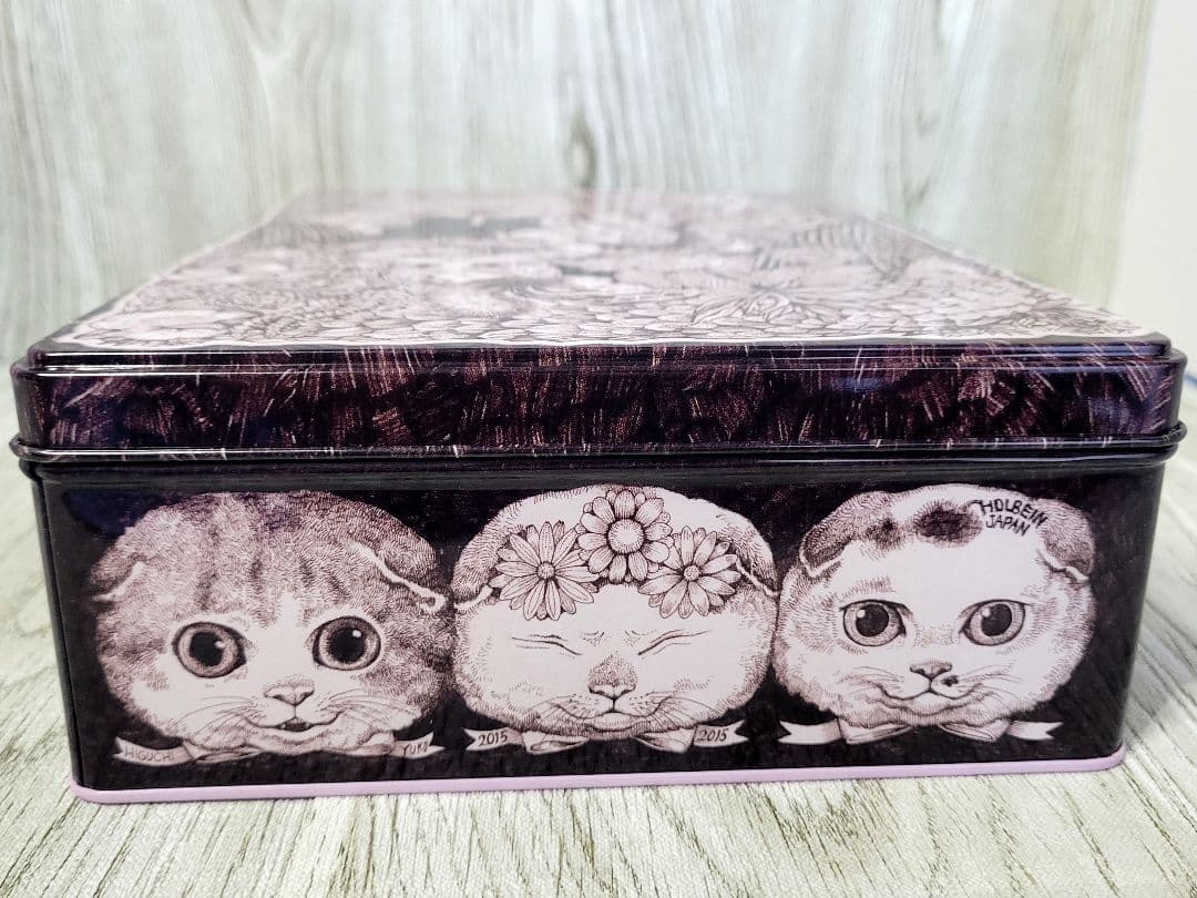 ヒグチユウコ×ホルベイン 2015年 角缶 美術品・アンティーク・コレクション