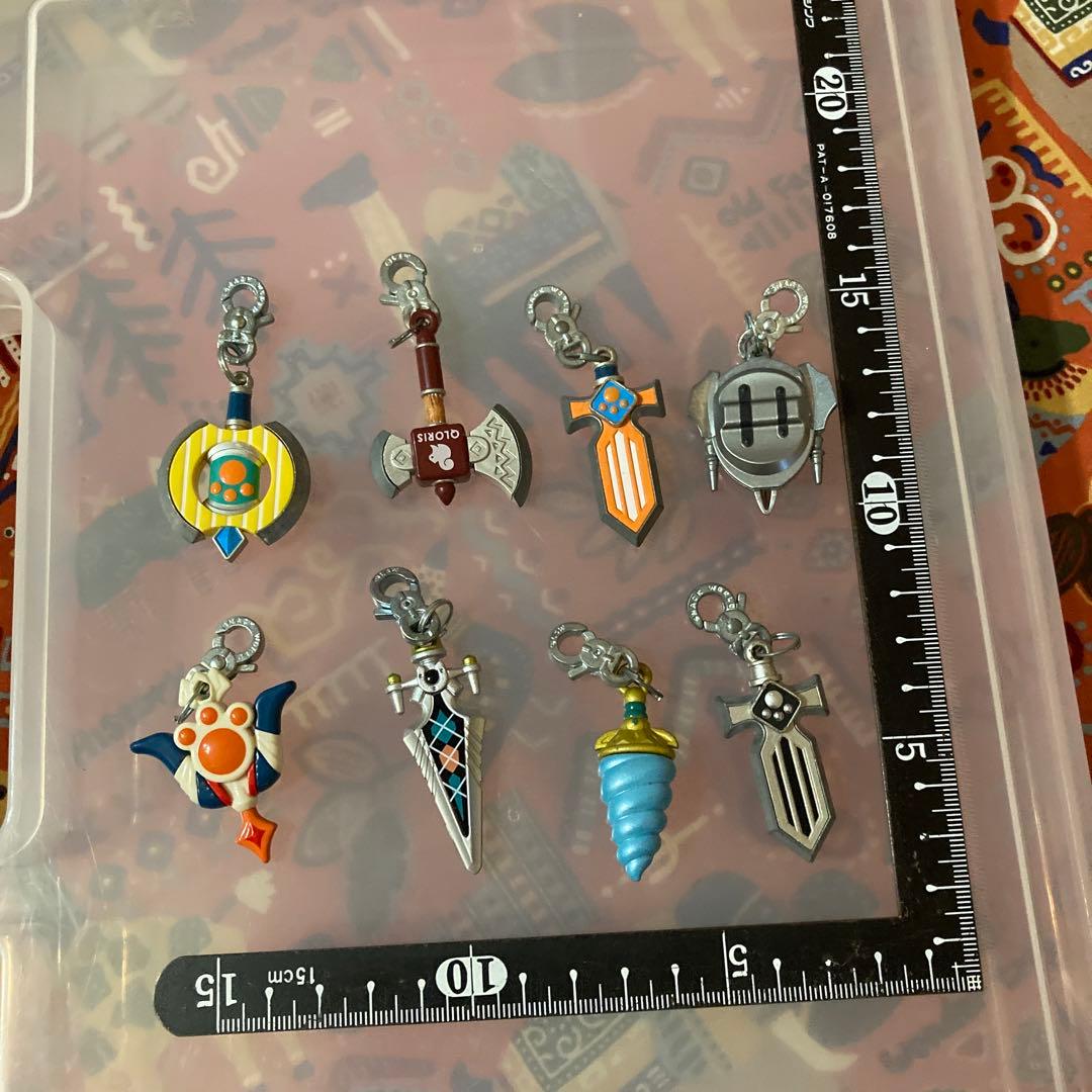 スナックワールド　ジャラ　キーホルダー　8点セット