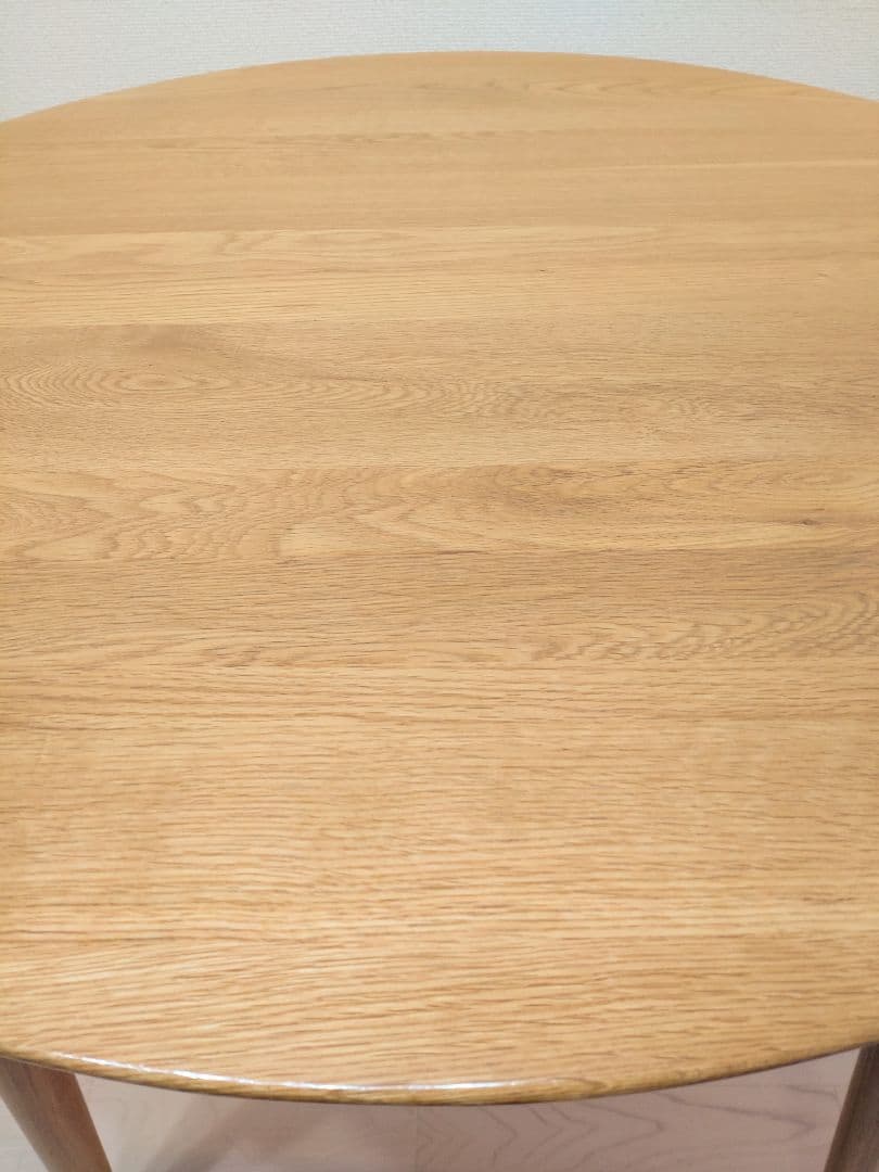 IDC 大塚家具 シネマ 北欧 ダイニングテーブル 90cm 丸テーブル