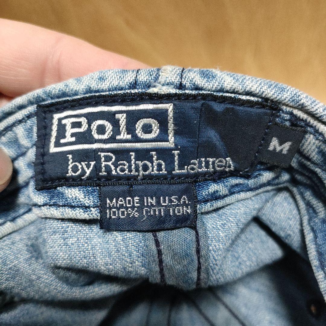 P*n様 POLO SPORTSMAN デニム キャップ - メルカリ