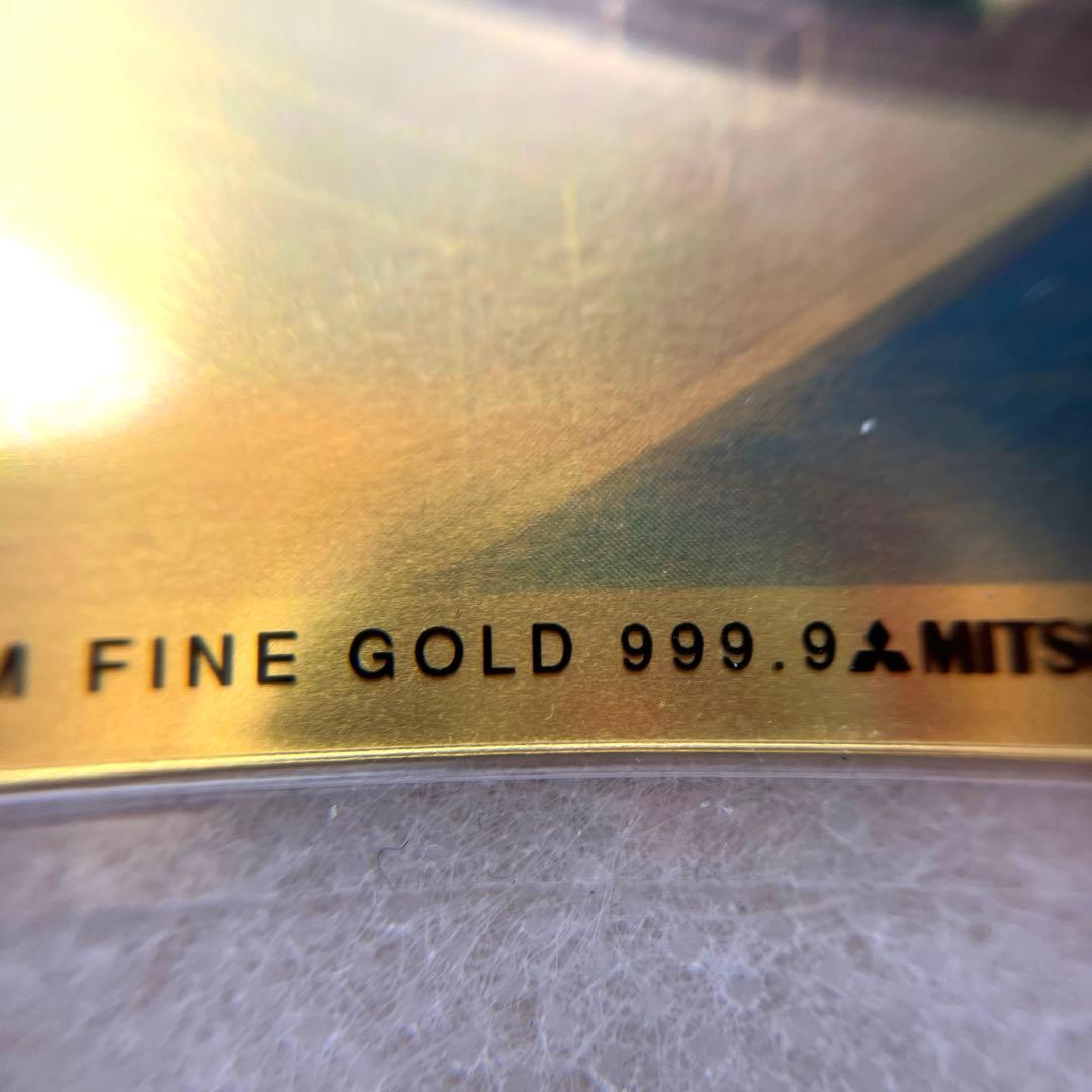 【純金】FINEGOLD 999.9 0.5g 2004-2005年版カレンダー