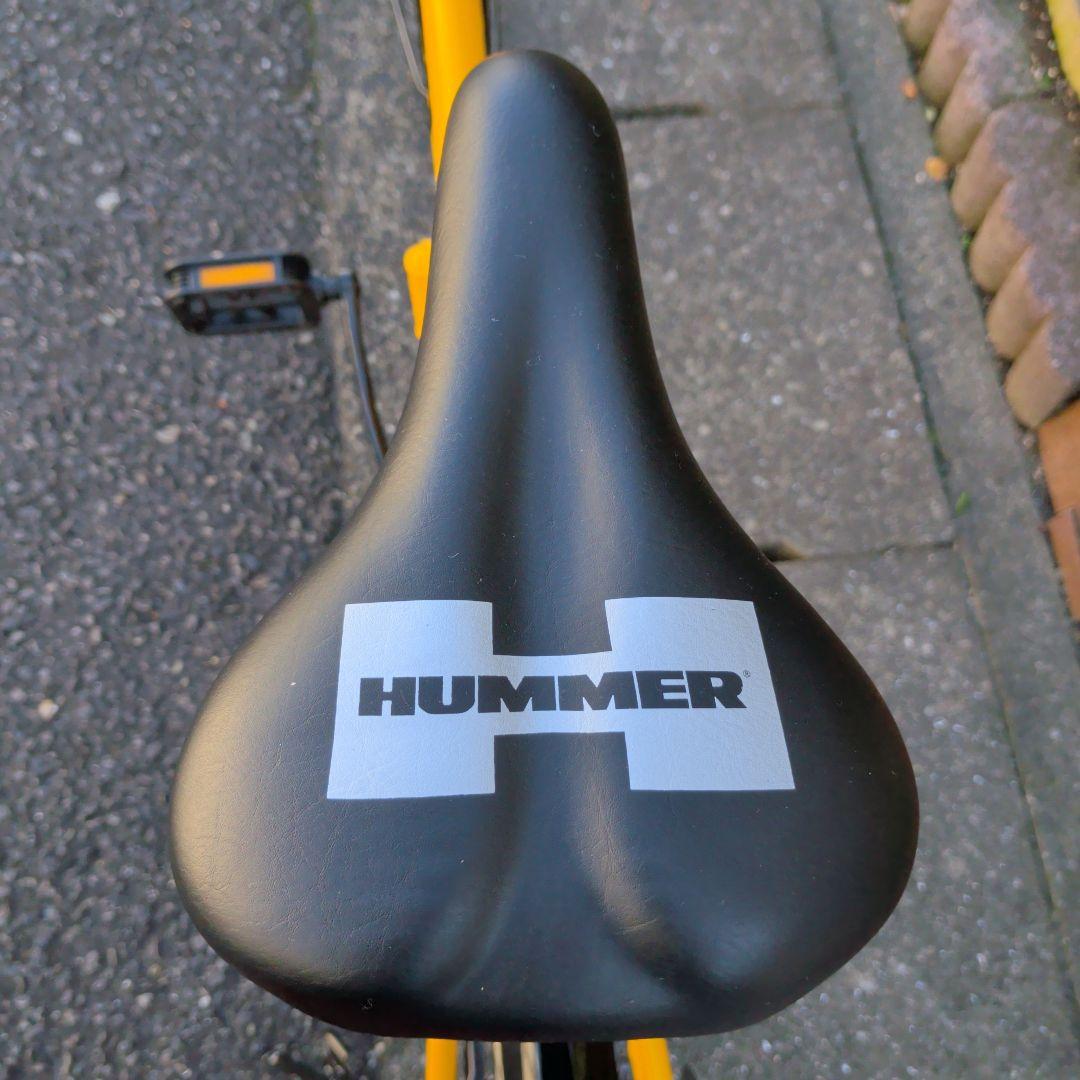 HUMMER 折りたたみ自転車 イエロー2025年製