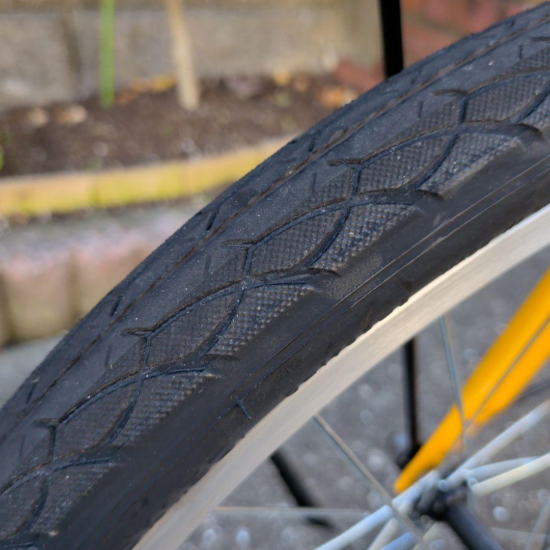 HUMMER 折りたたみ自転車 イエロー2025年製